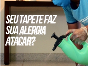 Limpeza de tapetes e carpetes