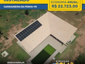Foto de Evolução Solar em Garanhuns, PE por Solutudo