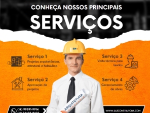 Foto de EA3 Arquitetura & Engenharia em Jundiaí, SP por Solutudo