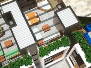 Foto de Construtora Eiffel em Ninho Verde II Eco Residence, SP por Solutudo