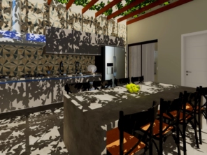 Foto de Construtora Eiffel em Ninho Verde II Eco Residence, SP por Solutudo