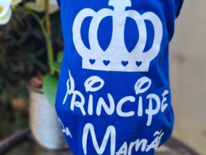 Regata Príncipe da Mamãe * Tam 6 * Comprimento: 42cm * Tórax: 53cm * Pescoço: 40cm