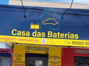 Nova fachada da loja