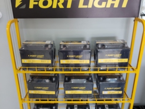 Agora também temos parceria com as baterias Fort Light