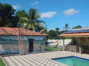 Foto de Stação Solar em São Luís, MA por Solutudo
