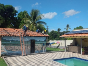 Foto de Stação Solar em São Luís, MA por Solutudo