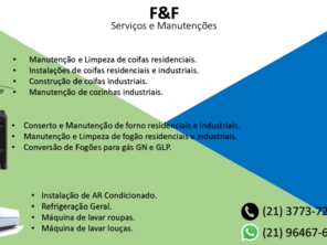 F&F Manutenção de Ar condicionado e Coifas
