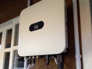 Inversor WEG 3kW - detalhe da instalação