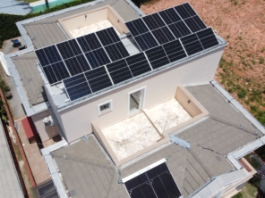 12 Módulos Trina 510W. Inversro WEG