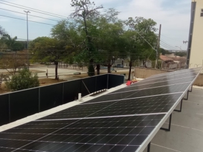 Usina comercial com capacidade de 1120 kWh/mês

Redução de 90% na conta do cliente