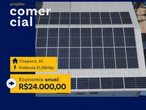 Foto de Energima Energia Solar em Maravilha, SC por Solutudo