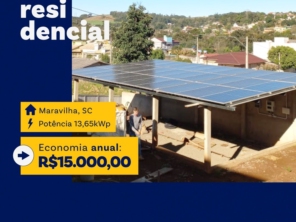 Foto de Energima Energia Solar em Maravilha, SC por Solutudo