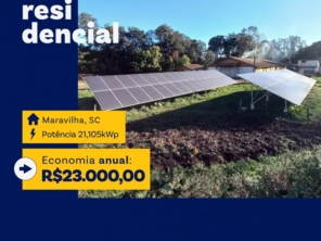 Foto de Energima Energia Solar em Maravilha, SC por Solutudo