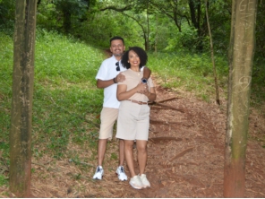 Ensaio do casal Meire e Aurelino