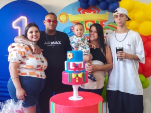 Aniversário de 1 ano do Anthony
