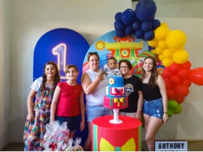 Aniversário de 1 ano do Anthony