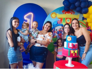 Aniversário de 1 ano do Anthony