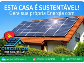 Foto de Circuitos Energia Solar e Segurança Eletrônica em Florianópolis, SC por Solutudo