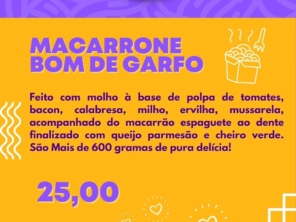 Foto de Macarrone em Santa Cruz do Rio Pardo, SP por Solutudo