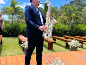 Foto de Saxofonista Ronan em Jundiaí, SP por Solutudo