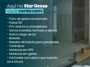 Foto de Nova Star Gesso em Barra Bonita, SP por Solutudo