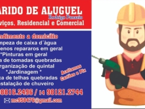 Foto de Rodrigo Marido de Aluguel em Avaré, SP por Solutudo