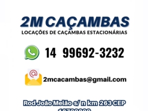 Foto de 2M Caçambas em Avaré, SP por Solutudo