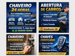 Foto de Chaveiro BHBV 24h em Belo Horizonte, MG por Solutudo