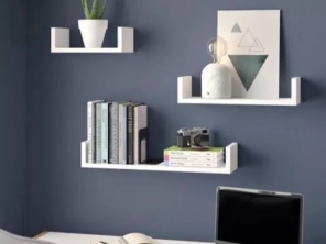 Prateleiras decorativas modelo U kit com 3 unidades - veja a descrição completa e realize seu pedido em nossa loja online