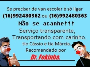 Foto de Cássio e Márcia Transporte Escolar em Sertãozinho, SP por Solutudo