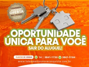 Foto de Loteamentos Nova Conquista em São Manuel, SP por Solutudo