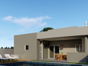 Foto de Joel Pereira Silva Construtor em Ninho Verde I Eco Residence, SP por Solutudo