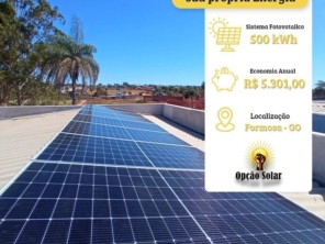 Foto de Opção Solar em Formosa, GO por Solutudo