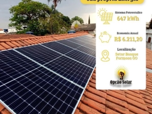 Foto de Opção Solar em Formosa, GO por Solutudo
