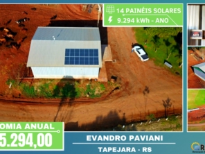 Foto de Reas Solar em Getúlio Vargas, RS por Solutudo
