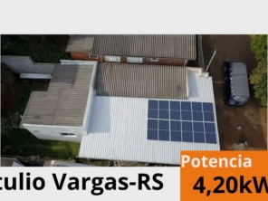 Foto de Reas Solar em Getúlio Vargas, RS por Solutudo