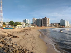 Foto de Praia Central - Barra Velha em Barra Velha, SC por Solutudo