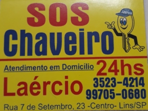 Foto de Chaveiro 24 horas Lins - Laercio em Lins, SP por Solutudo