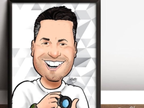 Foto de Kadu Caricaturas em Santos, SP por Solutudo