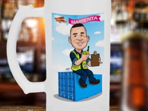 Foto de Kadu Caricaturas em Santos, SP por Solutudo