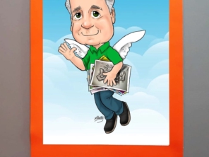 Foto de Kadu Caricaturas em Santos, SP por Solutudo