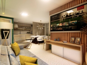 Foto de Terras Arquitetura e Interiores em Campina Grande, PB por Solutudo