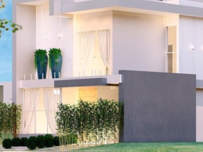 Foto de Terras Arquitetura e Interiores em Campina Grande, PB por Solutudo
