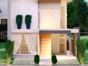 Foto de Terras Arquitetura e Interiores em Campina Grande, PB por Solutudo
