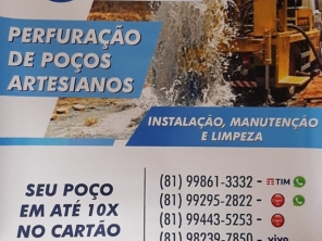 Foto de Poços Pernambuco - Perfuração de Poços Artesianos em Goiana, PE por Solutudo