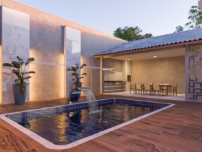 Foto de LAÍS GRUBERT Arquitetura, Design e Execução em Barra do Garças, MT por Solutudo
