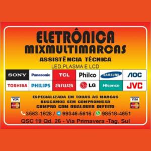 Assistência Técnica Eletrônica Mixmultimarcas em Brasília, DF por Solutudo