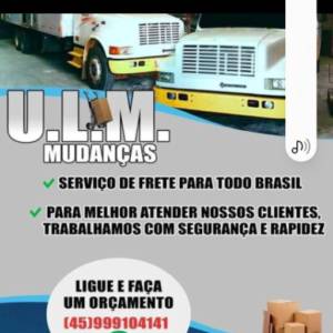 ULM Mudanças e Fretes para todo o Brasil