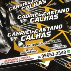 Calhas Caetano  em Garça, SP por Solutudo