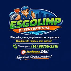 Esgolimp Desentupidora em Araçatuba, SP por Solutudo